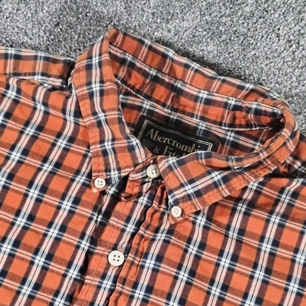 Vintage Abercrombie & Fitch Button Down Shirt Mens XL (3XL measurements) S/S